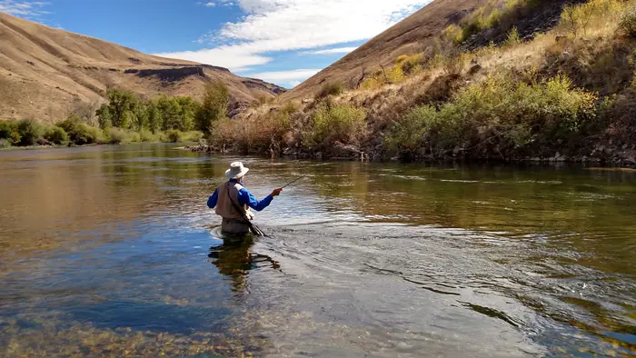 Half day float on a Montana river